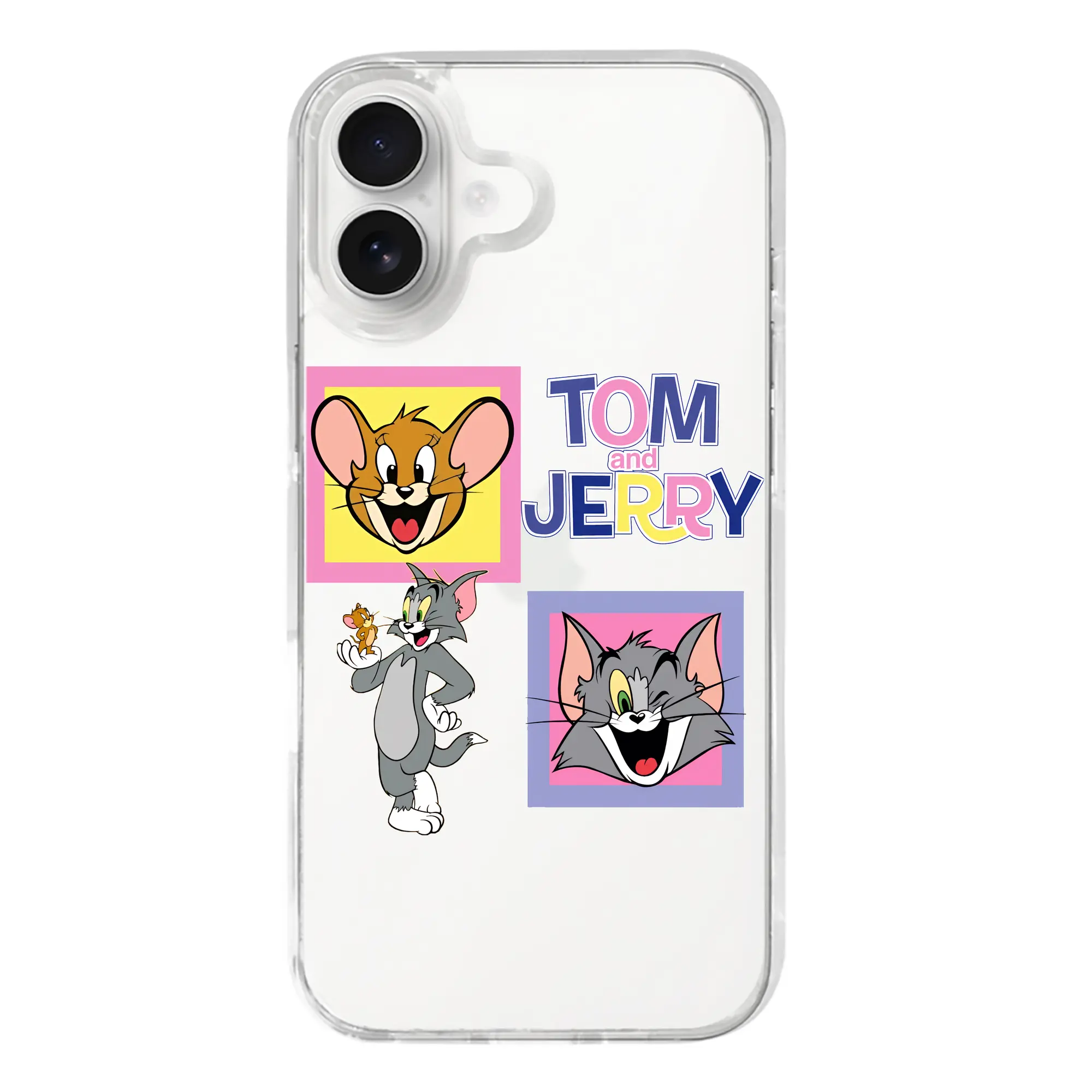 トムとジェリー グッズ ジェリー - iPhone 17シリーズ 透明スマホケース – 薄型・耐衝撃・精密フィット保護カバー